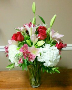 Romantic Blush Tall and airy