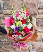 ROMANTIC ELEGANCE WRAPPED BOUQUET 