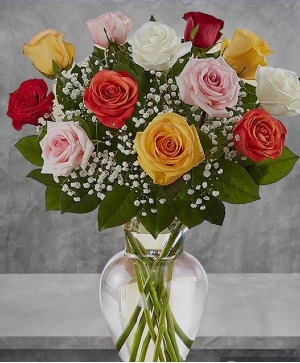 Colorful bliss Vase Arrangement