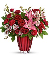 ROMANTIC RADIANCE FLOWER ARRANGEMENT
