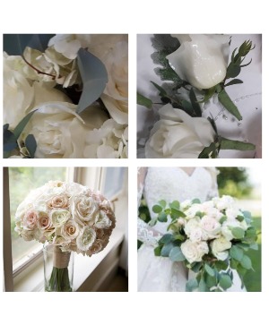 Romantic Roses Wedding Flower Package