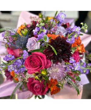 sachin and babi light blue dress Prom is coming! Here are some inspiration photos from some homecoming  flowers I made last year.  #diyflowers #promflowers #hocoflowers