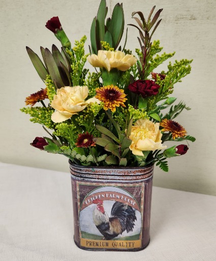 Rooster Tin 
