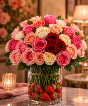 Rosé Berry Elegance Call Us for Faster Service & Daily Specials: (915) 303-8500 Text Us to Order Anytime: (915) 505-3708 Your trusted source for Flowers & Delivery in El Paso TX