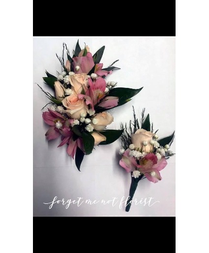 Rose and Alstroemeria Corsage 