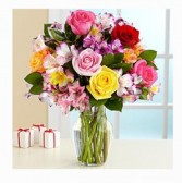 Rose and Lily Arrangement 