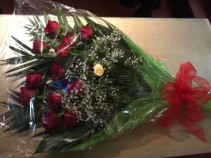 Premium Red Roses Cut Bouquet 