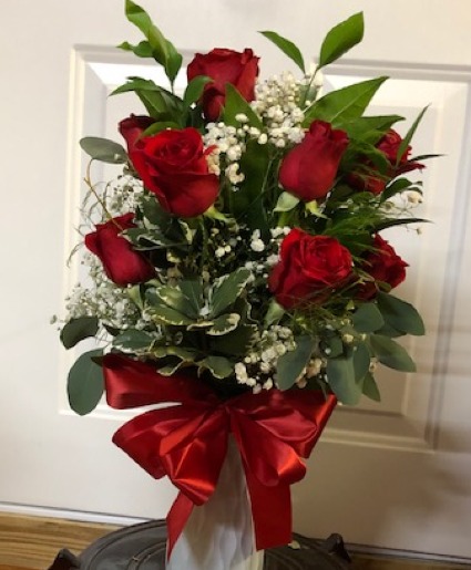 Rose Bouquet Fresh Cut Vase