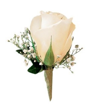 Single Rose Boutonniere