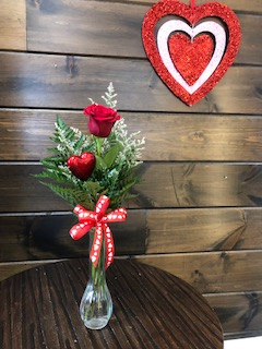 Rose Budvase 