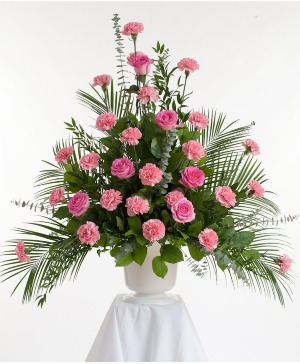 Rose & Carnation Head or Foot Display 