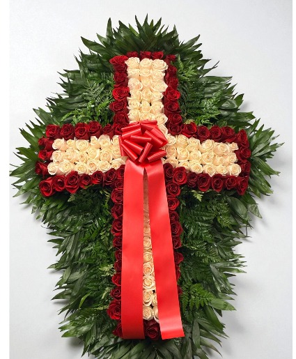 ROSE CROSS standing sprays