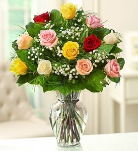 Mixed roses 12 Assorted Roses