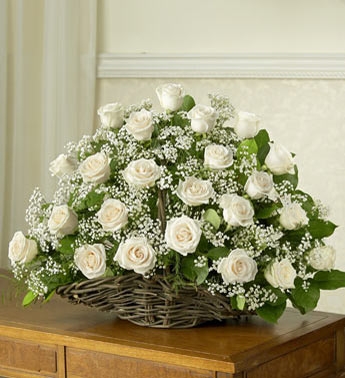Rose Fireside Basket 