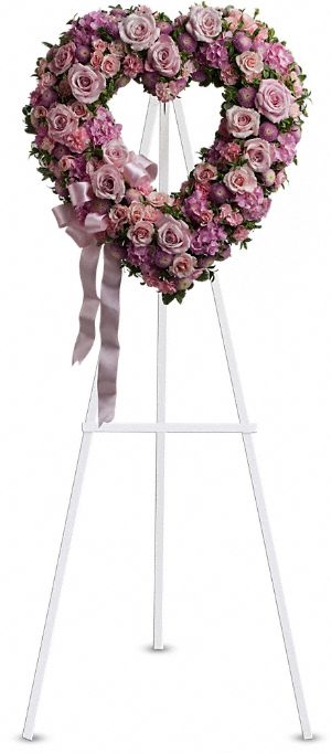 Rose Garden Heart Funeral