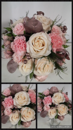 Rose Gold & Ivory  Bouquet 