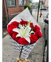 Rose Lilly bouquet  Bouquet 