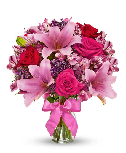 Rose & Lily Celebration fresh flowers