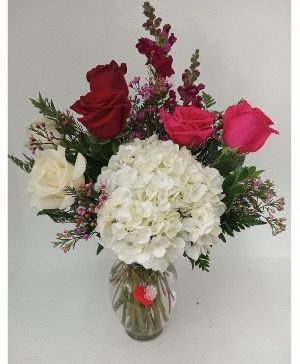 Rose Love Mixed Vase Arrangement 
