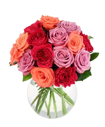 Rose Lovers Mixed Bouquet in Granbury, TX | Domino's Blooms