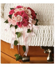 Rose Reflection Casket Insert 
