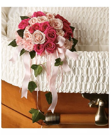 Rose Reflection Casket Insert 