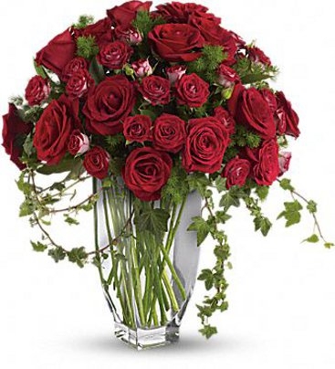 Rose Romanesque Bouquet Sympathy Arrangement