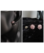 Rose Stud Earrings  