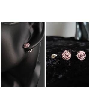 Rose Stud Earrings  