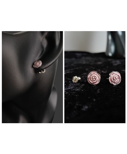 Rose Stud Earrings  