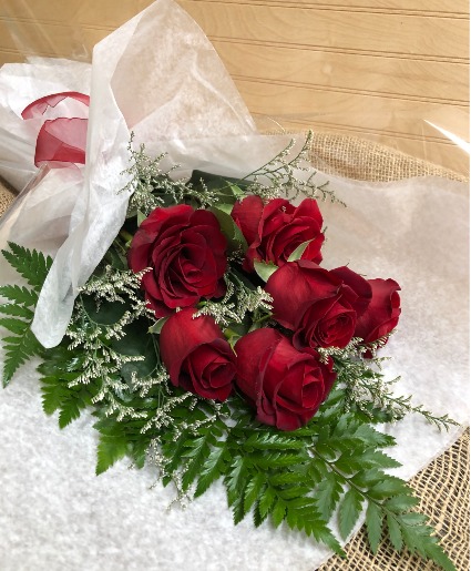 ROSE BOUQUET  WRAPPED BOUQUET