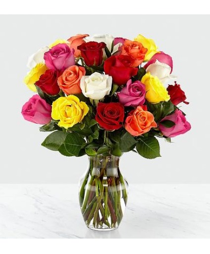 Rosebud Vase arrangement