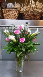 Roses and Callas (One Day Advance)  140.95 150.95