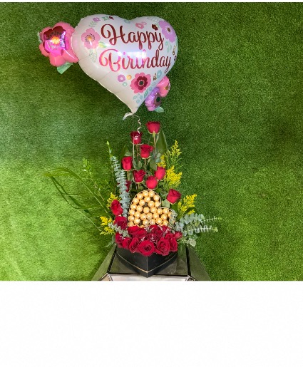 Roses and chocolates  