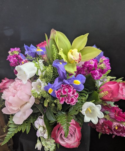Roses and Orchids  