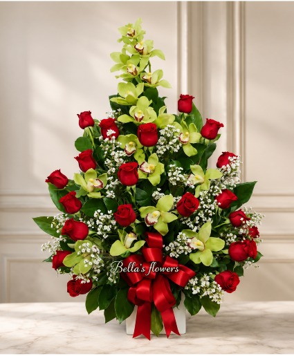 Roses and Orchids 