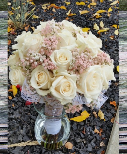 Vintage Lace Bridal Bouquet 