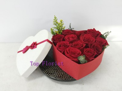 Roses in box 
