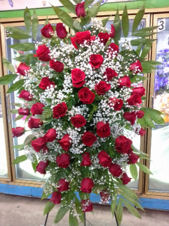 Roses in heaven Large stand roses in Houston, TX | T. G. F. FLOWERS