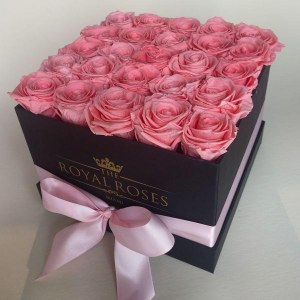 Roses in square box 