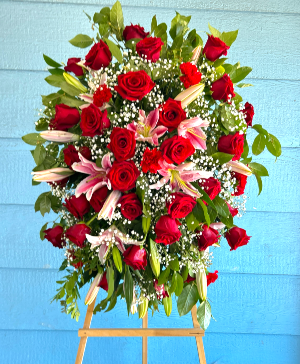 Roses & Lilis  Funeral 