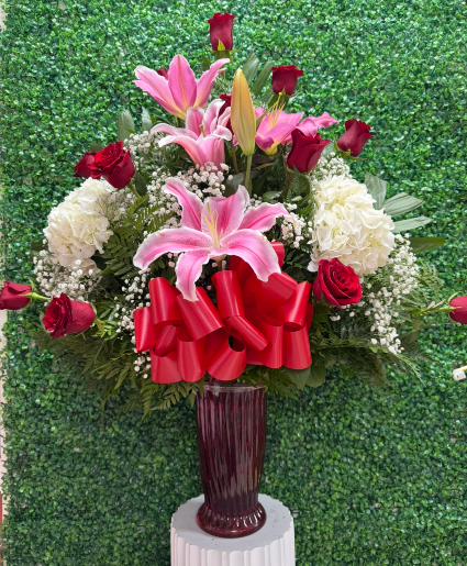 Roses, lily's and grace 