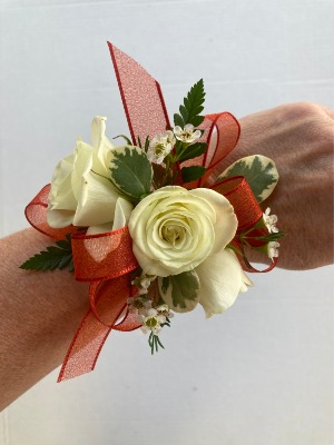 Roses Prom wrist corsage