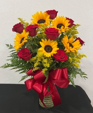 Roses & Sunflowers 