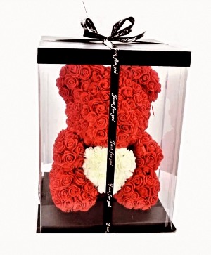 Roses teddy  Roses bear