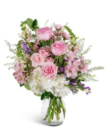 Rosewater Clouds Flower Arrangement