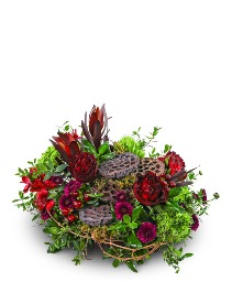 Rosewood Embrace Flower Arrangement