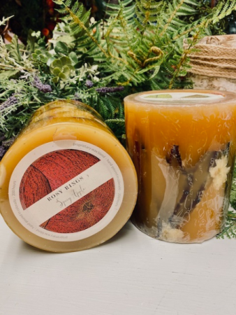 Rosy Ring Spicy Apple Candle  