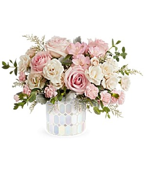 ROSY SKIES FLOWER ARRANGEMENT