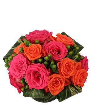 Rosy Sunset Floral Design